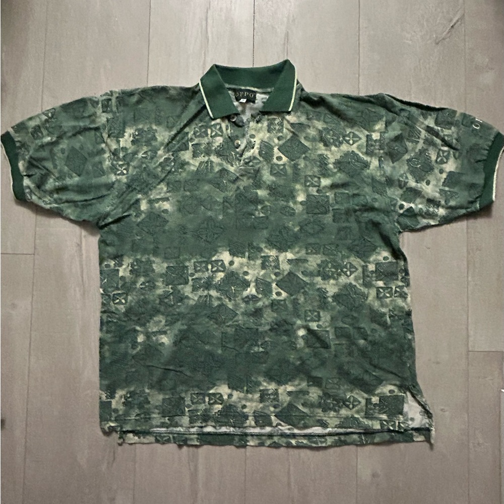 Oppo Green Polo Shirt